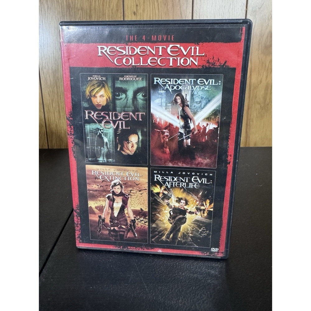 The 4-Movie Resident Evil Collection (Resident Evil/Resident Evil:Apocalypse...